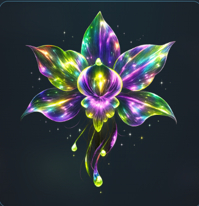 Electric bloom example artwork